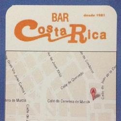 Horario de apertura Bar Costa Rica, Cieza