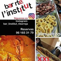 Horario de apertura Bar restaurante L'Institut, Riba-roja de Túria