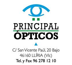 Horario de apertura Optica Principal, Llíria