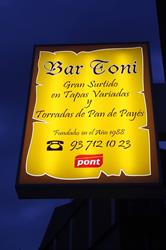 Horario de apertura Bar Toni, Sabadell