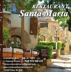 Horario de apertura Restaurant Santa Marta grup el xiringuito, Tossa de Mar