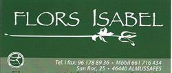Horario de apertura Flors Isabel, Almussafes