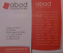 Horario de apertura Rotulaciones Abad, Logroño