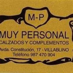 Horario de apertura Calzados y Complementos Muy Personal, Villablino