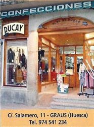 Horario de apertura Ducay Confecciones, Graus