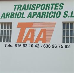 Horario de apertura Transportes Arbiol Aparicio, Fuentespalda