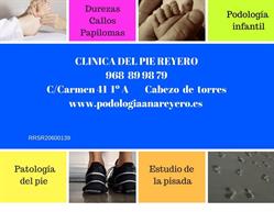 Horario de apertura Clínica Del Píe Reyero Casado, Murcia
