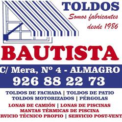 Horario de apertura Toldos Bautista, Almagro