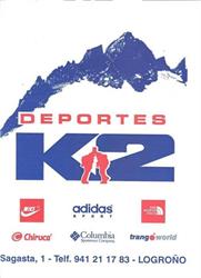 Horario de apertura ATLEET Deportes K2, Logroño