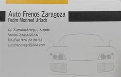 Horario de apertura Auto Frenos Zaragoza, 