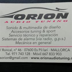 Orion Audio Tuning en Palma de Mallorca (Platja De Palma) - Horario de apertura