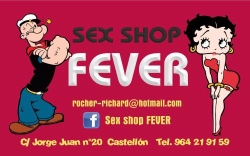 Horario de apertura Sexshop Fever, Castellón de la Plana