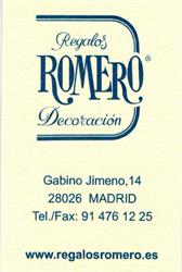 Horario de apertura Romero Lozano Regalos S.l., Madrid