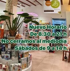Horario de apertura Farmacia Ventas, Buñol