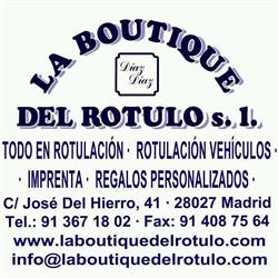 Horario de apertura Diaz & Diaz La Boutique Del Rotulo S. L., Madrid