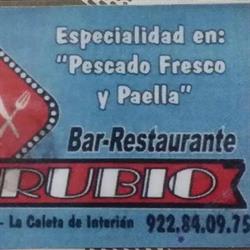 Horario de apertura Bar Restaurante El Rubio, Casa Amarilla