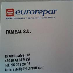 Horario de apertura Talleres Tameal S.l, Algemesí