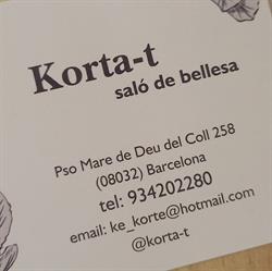 Korta t en Barcelona (Horta-Guinardó) - Horario de apertura