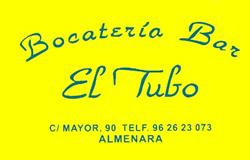 Bocateria-Bar El Tubo en Almenara (Almenara) - Horario de apertura
