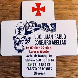 Farmacia Conejero Abellán Juan Pablo en Cabezo de Torres (Cabezo De Torres) - Horario de apertura