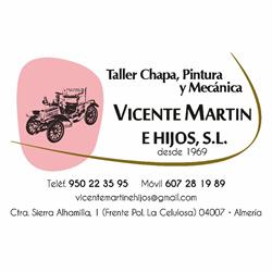 Horario de apertura TALLER DE CHAPA , PINTURA Y MECÁNICA VICENTE MARTIN E HIJOS S.L., Almería