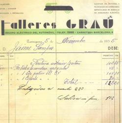 Horario de apertura Tarraco Grau S.L., Tarragona