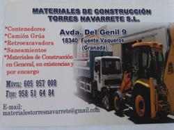 Horario de apertura Materiales de Construccion Torres Navarrete S. L., Fuente Vaqueros