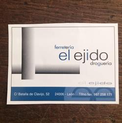 Horario de apertura Ferretería El Ejido, León