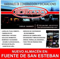 Horario de apertura Almacenes Borrajo Materiales de Const. en Gral., Cabrillas