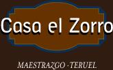 Horario de apertura Casa Rural El Zorro, Fortanete