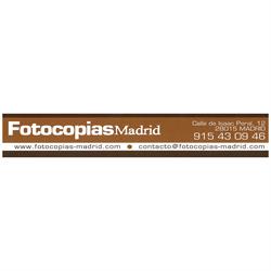 Horario de apertura Fotocopias Madrid,