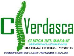 Horario de apertura Clinica del masaje C. Verdasca, Ponferrada