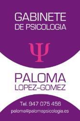 Horario de apertura Gabinete de Psicología Paloma López-Gómez, Burgos