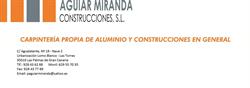 Horario de apertura Aguiar Miranda Construcciones Sl, Las Palmas de Gran Canaria