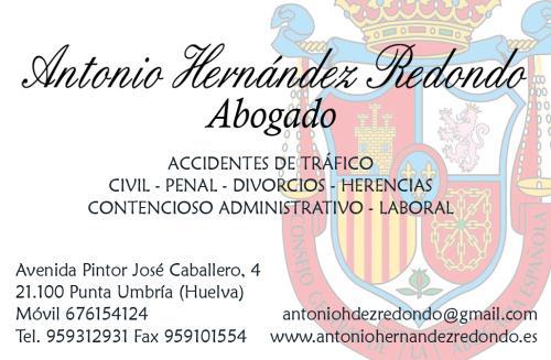 Horario de apertura Bufete Jurídico Antonio Hernández Redondo Abogados, Punta Umbría