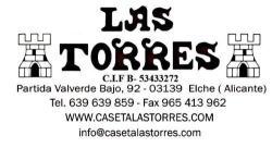 Carpas las Torres en Los Balsares (Elche) - Horario de apertura
