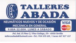 Horario de apertura talleres abada, Sevilla