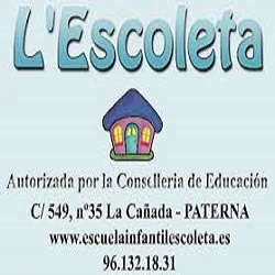 Horario de apertura L'ESCOLETA, Paterna