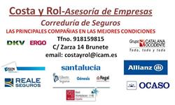 Horario de apertura Costa y Rol- Asesoria de Empresas, Brunete