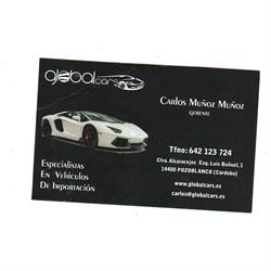Horario de apertura Global Cars, Pozoblanco