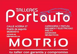 Horario de apertura Talleres Portauto, Sagunto