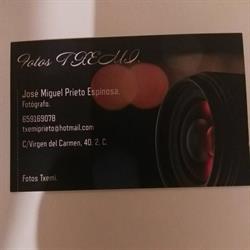 Horario de apertura Fotos TXEMI. José Miguel Prieto Espinosa, Llodio