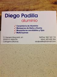 Horario de apertura Diego Padilla Aluminio, El Albujon