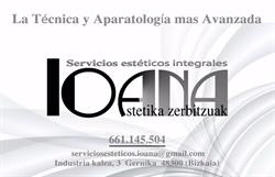Horario de apertura Ioana Estetika Zentroa / Ioana Centro de Estética, Gernika-Lumo