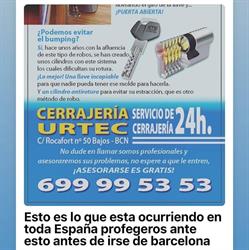 Cerrajería Urtec en Barcelona (Eixample) - Horario de apertura