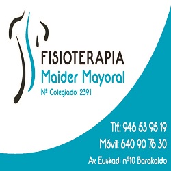 Horario de apertura Fisioterapia Maider Mayoral, Barakaldo
