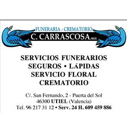 Horario de apertura Oficina Funeraria Crematorio C. Carrascosa, S.L.U., Utiel