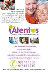 Horario de apertura Atentos, Zamora