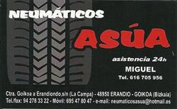 Horario de apertura Neumáticos Asua, Asua-Lauroeta