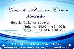 Horario de apertura Eduardo Albarran Herrera. Abogado, Olvera